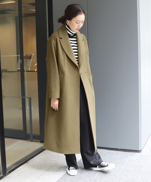 SUPER100シングルモッサロングコート