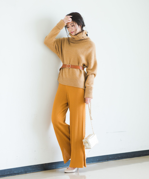 ニットパンツ15