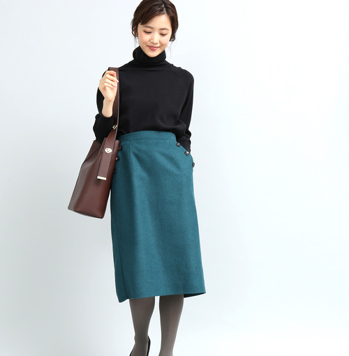 冬はタイツがマスト タイツ スカートのおすすめコーデをご紹介します Folk