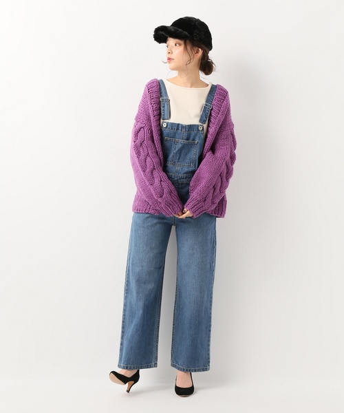 LE DENIM デニムオーバーオール