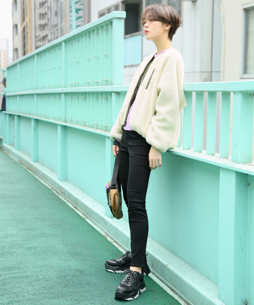 一着持っておきたい ボアアウター を取り入れた冬のトレンドコーデ Folk