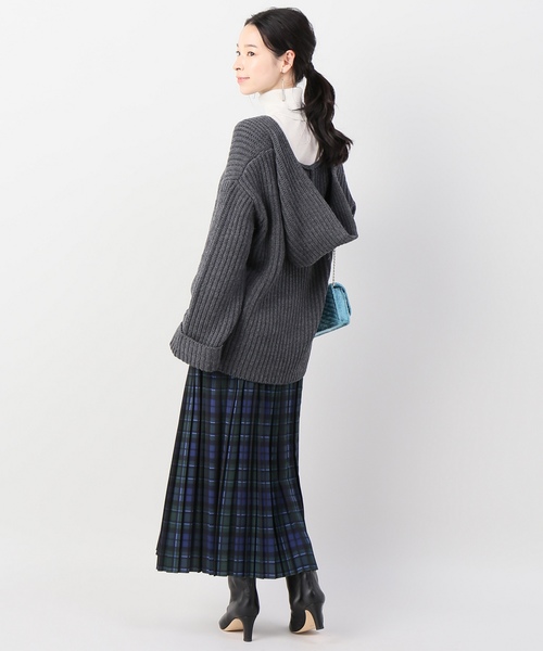 WA LANCE 別注 フードロングニット