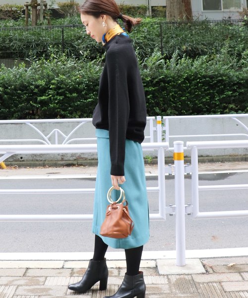 JSメルトンAラインスカート
