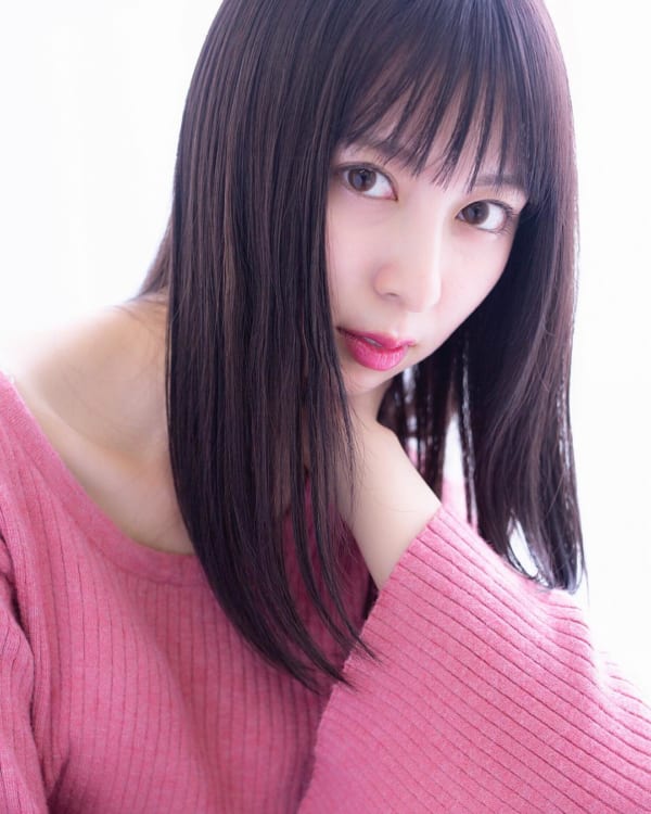 ミディアム・セミロング×シースルーバング♡大人に似合うおすすめスタイル特集！５