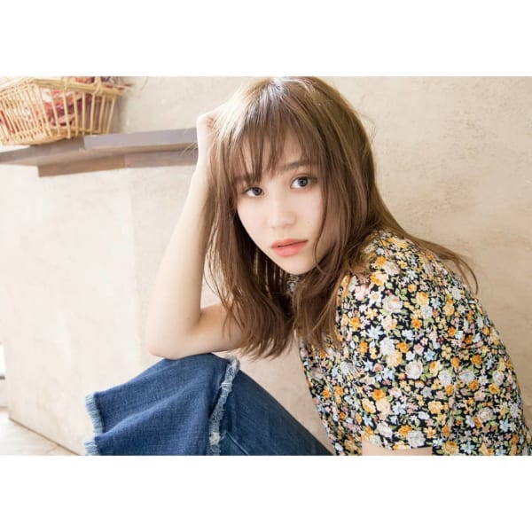 ミディアム・セミロング×シースルーバング♡大人に似合うおすすめスタイル特集！１０