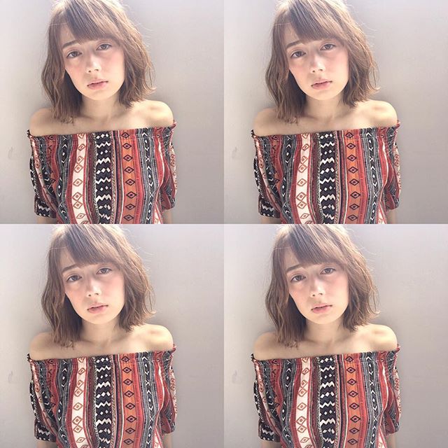 小顔効果＆若返り　ボブ