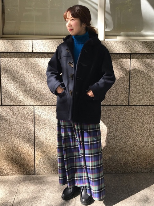 ジーロンラム タートルネックセーター WOMEN