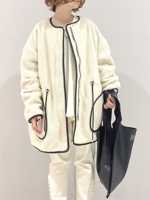 パイピングボアコート 【オンラインストア限定商品】