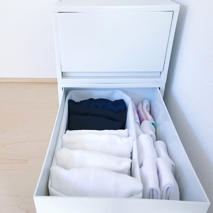 とても便利 無印良品 の高さが変えられる不織布仕切ケースが使える Folk