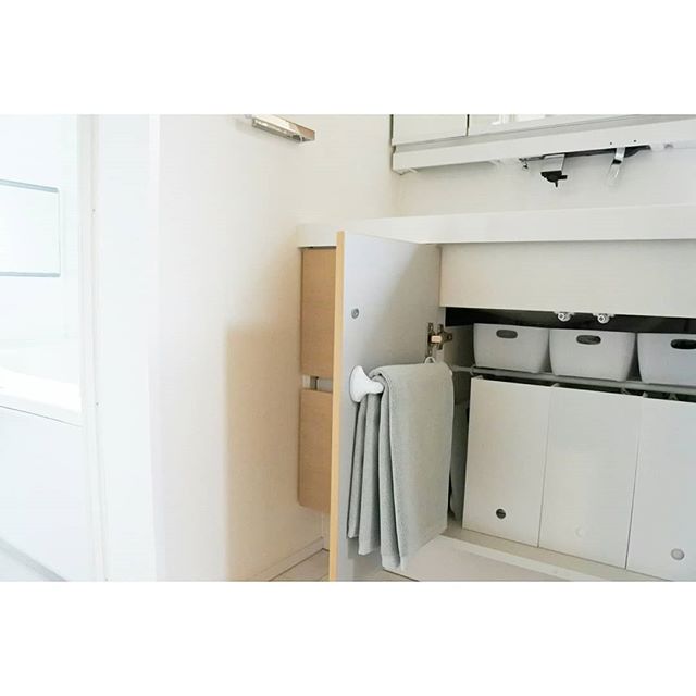 使い終わったらどこに置いてる バスマットの収納例 便利アイテム Folk