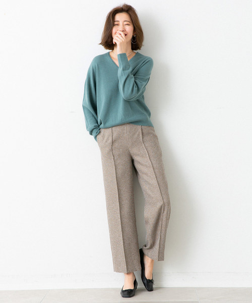 フォールツイードストレートパンツ