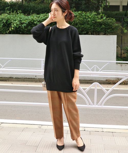 W/ACEクロップドペグトップパンツ2
