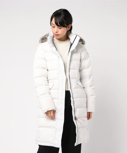 ファー付カルフワ ロングダウン