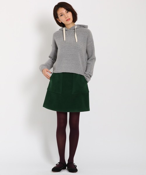フロントポケットミニスカート