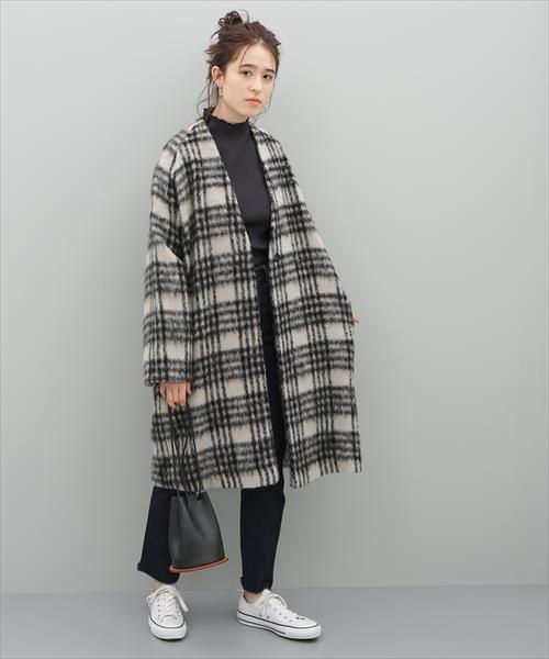 コートは ロング丈 が大人っぽい この冬はロングコートでコーデを大人化 Folk