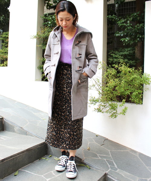ロングダッフルコート