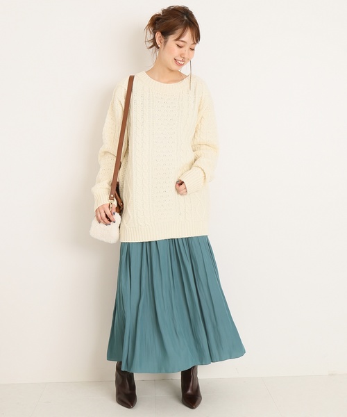 ロングギャザースカート