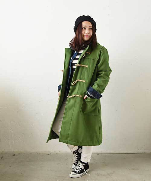 in the Market ロングダッフルコート