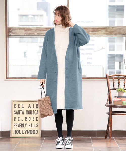 孤独 なので 動力学 サックス ブルー コート 18 Greige St Jp