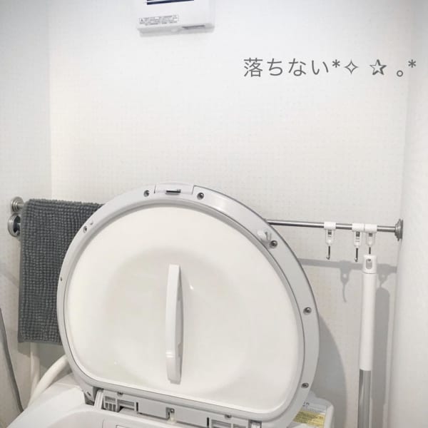 突っ張り棒を固定するのに役立つアイディア３