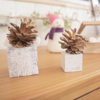 【連載】100均（セリア）で楽しめる！「まつぼっくり」を使ったアレンジ