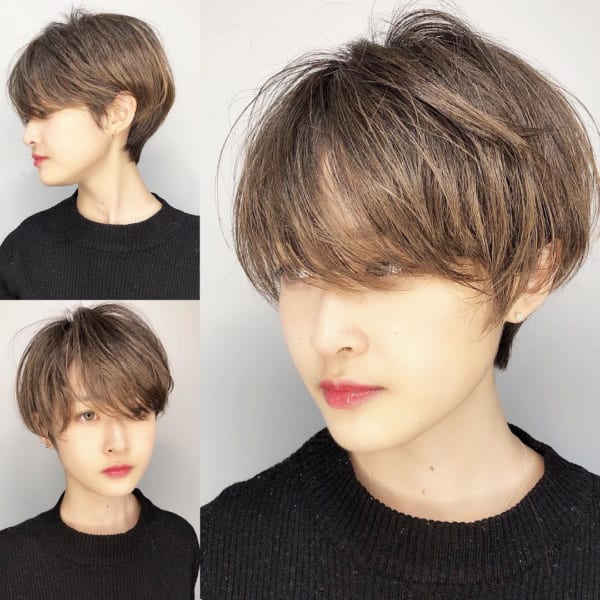 前髪はちょっと長めがおしゃれ ショートにおすすめのウザバング Folk