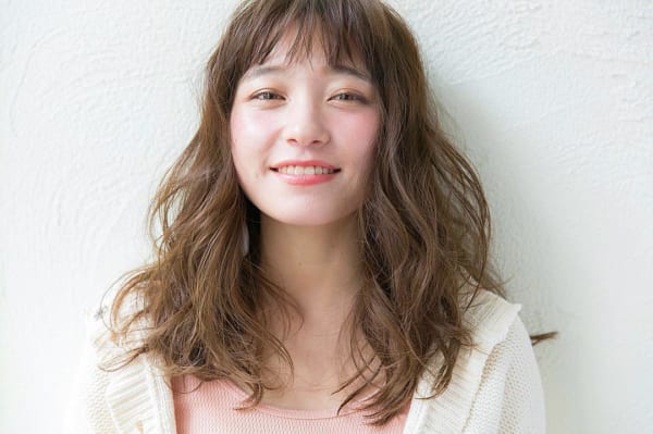 短い前髪で30代・40代も若々しく！７