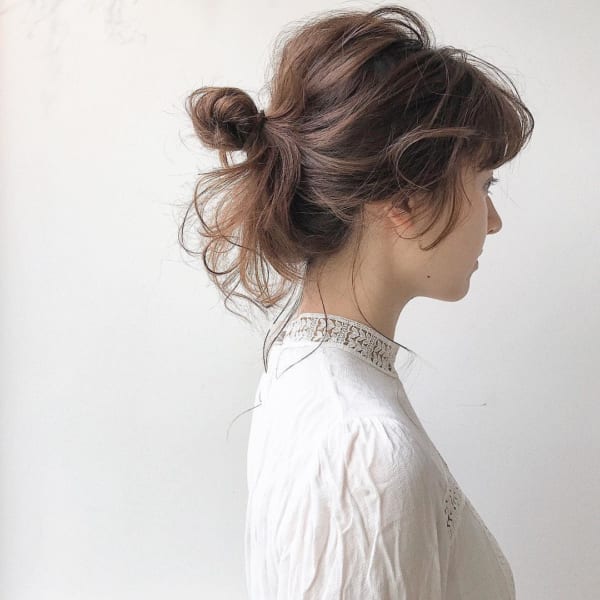 超簡単ヘアアレンジを長さ別などに実例ご紹介 Folk