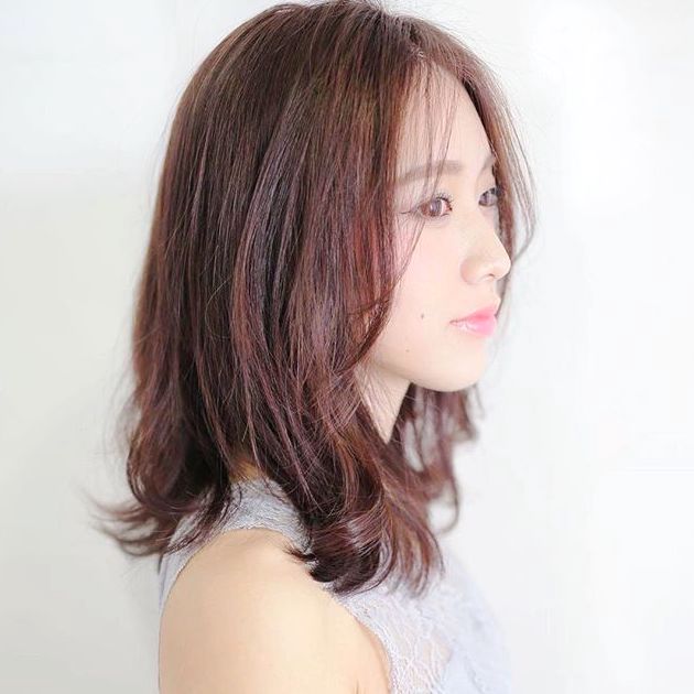 やっぱりツヤ感も欲しい 30代から魅せる大人のヘアカラー15選 Folk