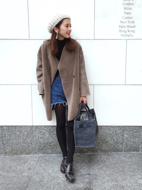 なめらか美脚 40デニールタイツ M~Lサイズ