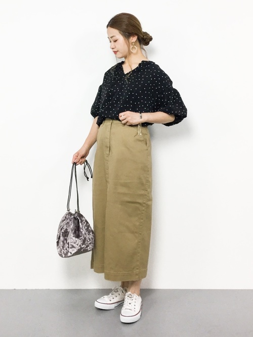 ストレッチロングタイトスカート