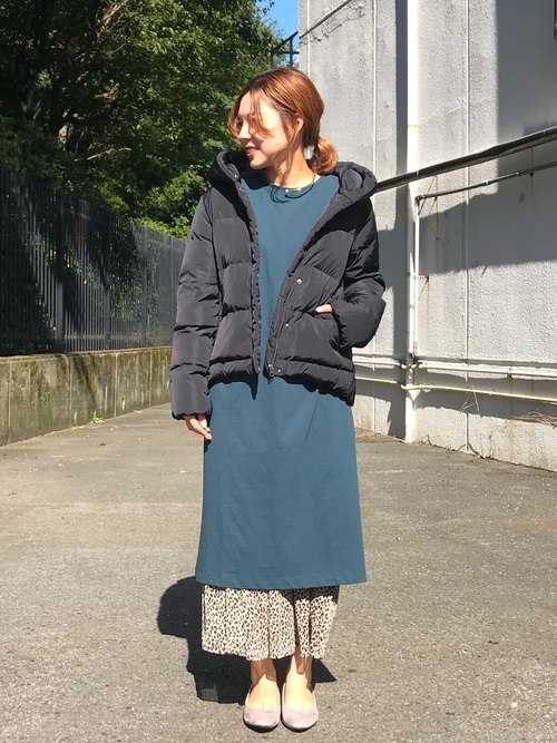 衿ボリュームショートダウン