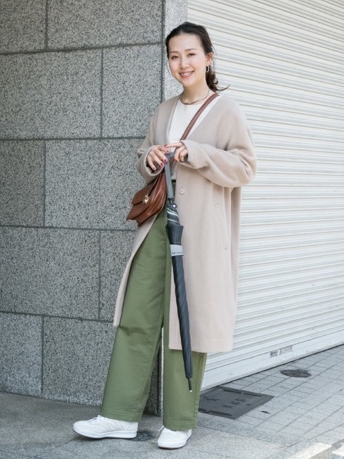 ワイドチノパンツ