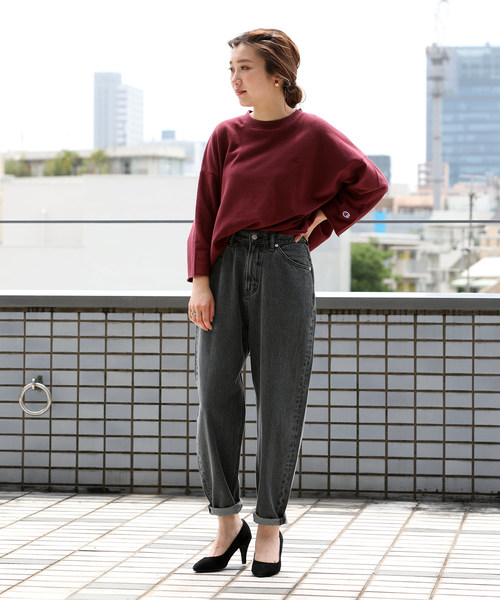 バルーンデニムパンツ