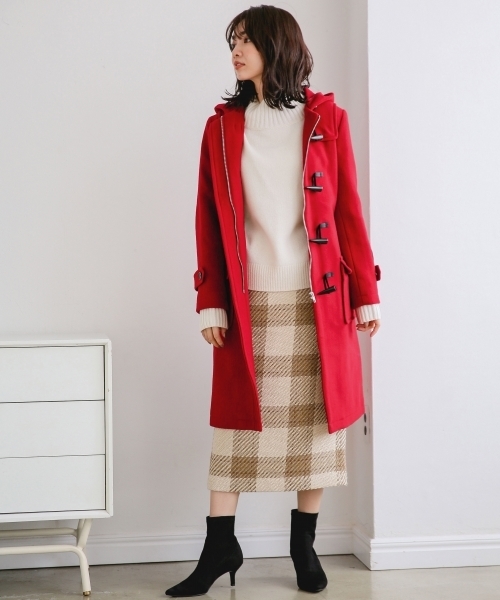 casheepダッフルコート