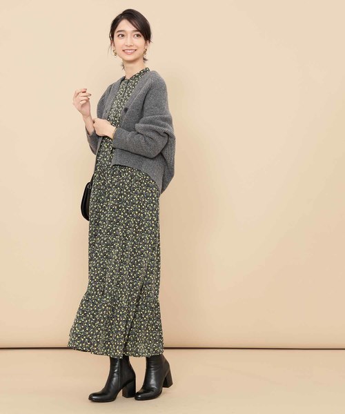 ラムコクーンカーディガン