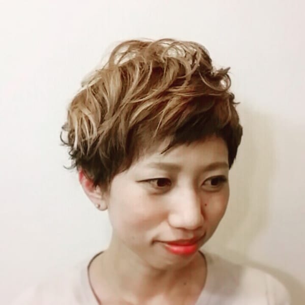 50代 ヘアスタイル ベリーショート6