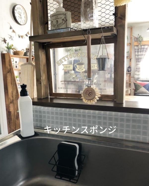 使用中のスポンジの収納方法31