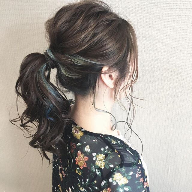 2019年はメッシュが流行る ヘアカラーのアクセントにはメッシュが