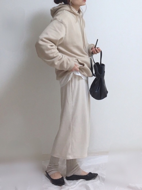 GU　スウェットスカート