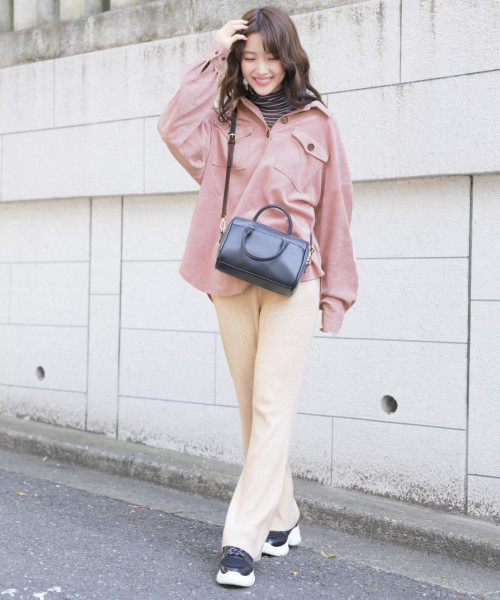 春を意識して 大人女子の 甘くなりすぎないピンクコーデ 15選 Folk