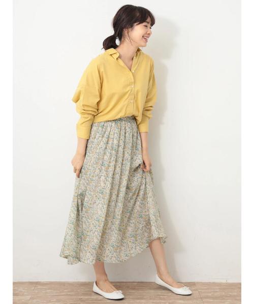 iro iro コットン2wayシャツ