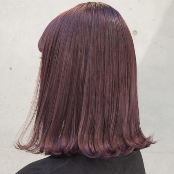 【2019】流行のピンク系ヘアカラー45