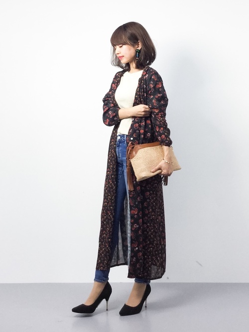 花柄ワンピースの春夏コーデ49選 大人女子のおしゃれな着こなし講座 Folk