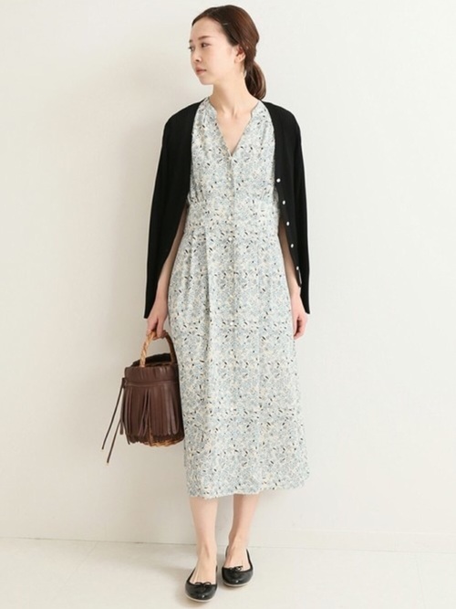 花柄ワンピースの春夏コーデ49選！大人女子のおしゃれな着こなし講座♡ folk