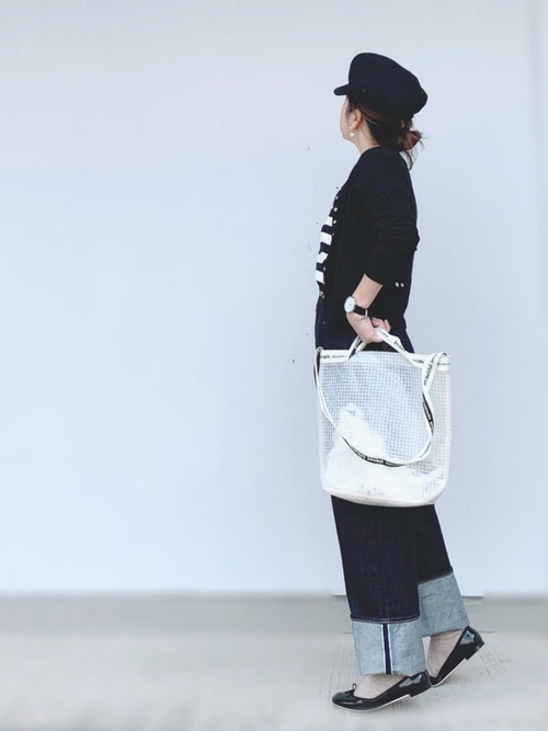 beautiful people ビニールショルダーバッグ2