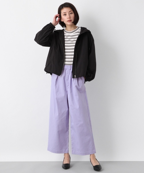 チノストレートワイドパンツ