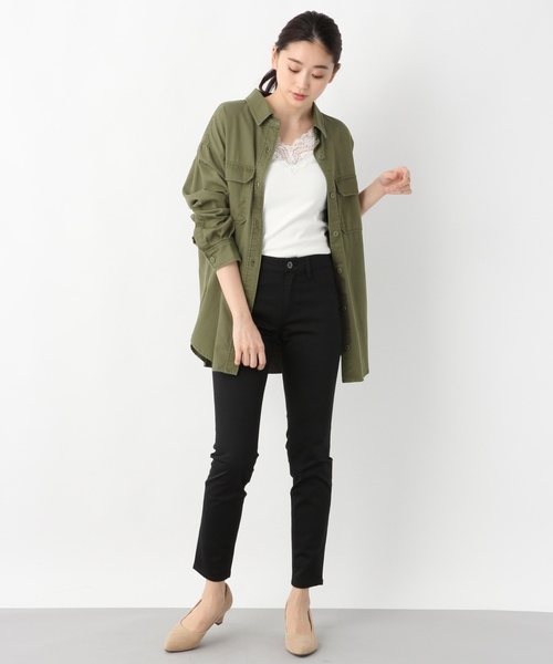 ストレッチムジスリムパンツ19SS