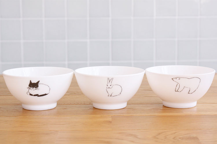 可愛らしいテーブルコーディネートにぴったり！《猫モチーフ》の食器を 