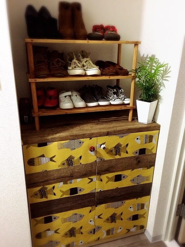 下駄箱diy特集 人数やスペースに合わせて作る便利でおしゃれなシューズラック Folk 下駄箱diy特集 人数やスペースに合わせて作る便利でおしゃれなシューズラック Folk